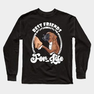 Dog Best friends For Life Long Sleeve T-Shirt